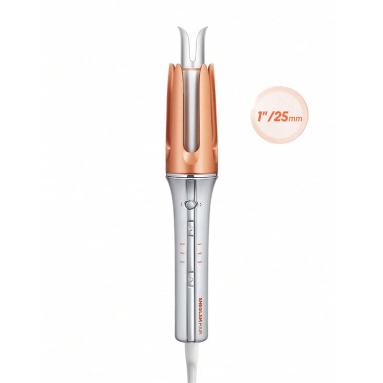 دستگاه فر مو شیگلم sheglam سایز ۲۵ mm اورجینال